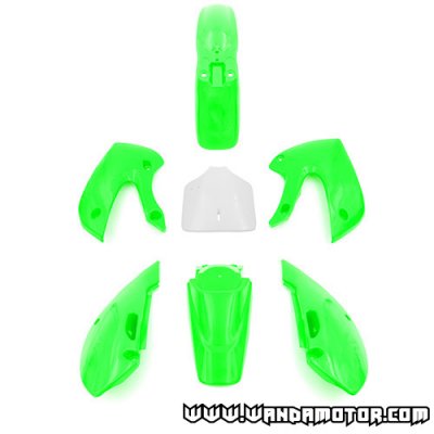 Plastic kit KLX green